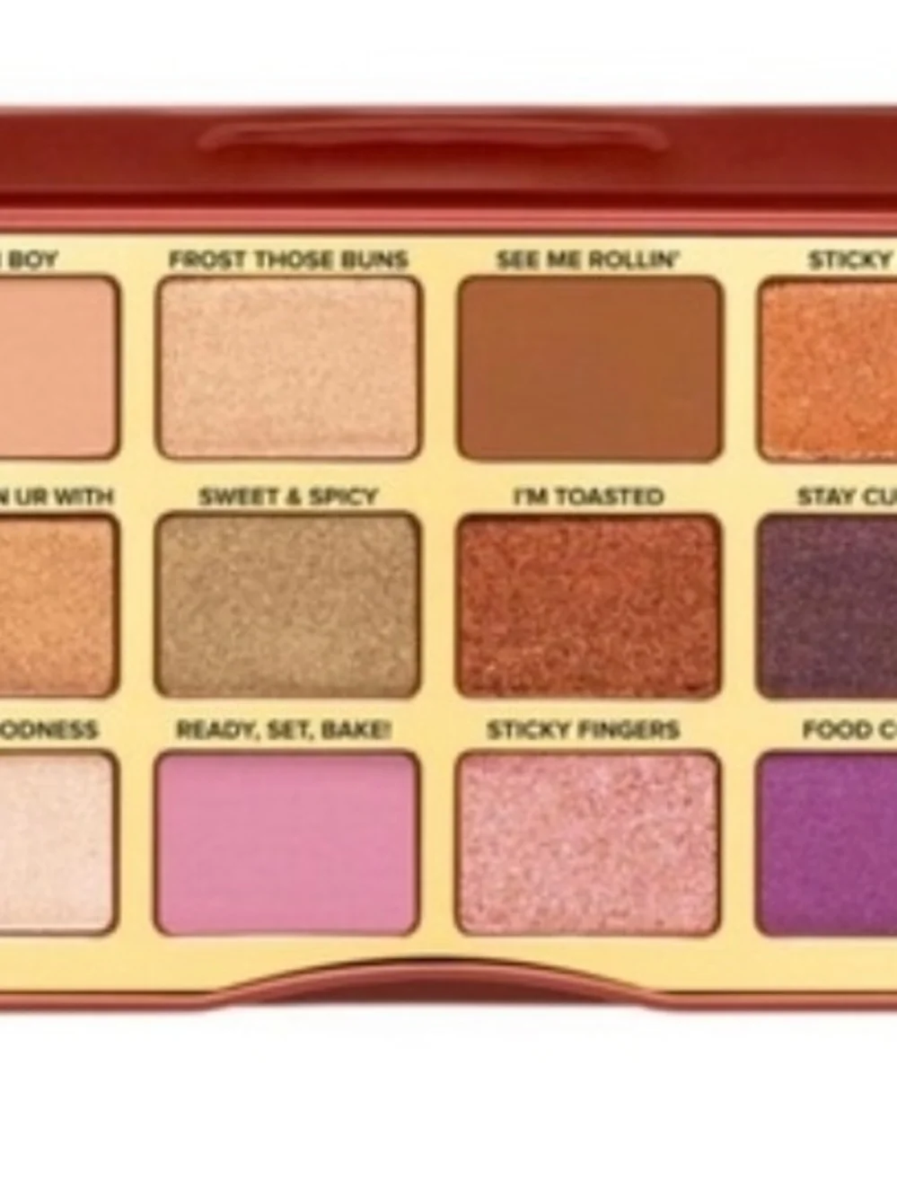💋Iconic Too Faced Cinnamon Swirl Eyeshadow Palette💐Warm Neutral & Pink Shades